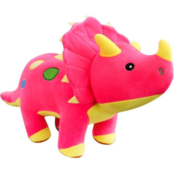 40-100 Cm Kreatywny DużY Pluszowy MięKki Triceratops Stegozaur Pluszowa Zabawka Lalka Dinozaur Pluszowa Zabawka Zabawki Dinozaury Dla Dzieci Prezenty Urodzinowe 40Cm-image