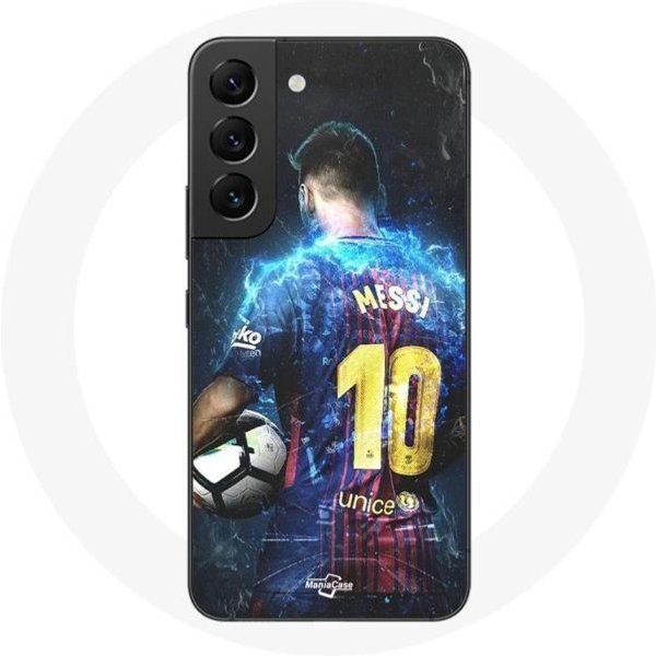 Coque Pour Samsung Galaxy S22 Lionel Messi Club De Football De Barcelone FCB-image