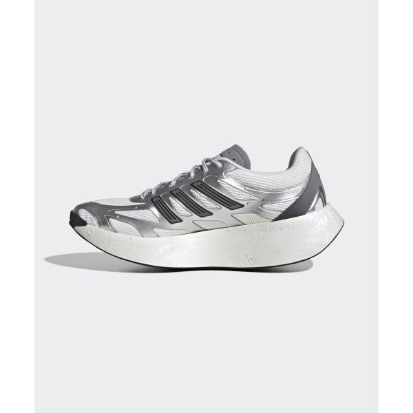 Adidas Adizero Aruku Plata MetáLico Unisex Zapatillas Gris Cristal-Blanco Gris-Tres JS3714 42⅔ White-image