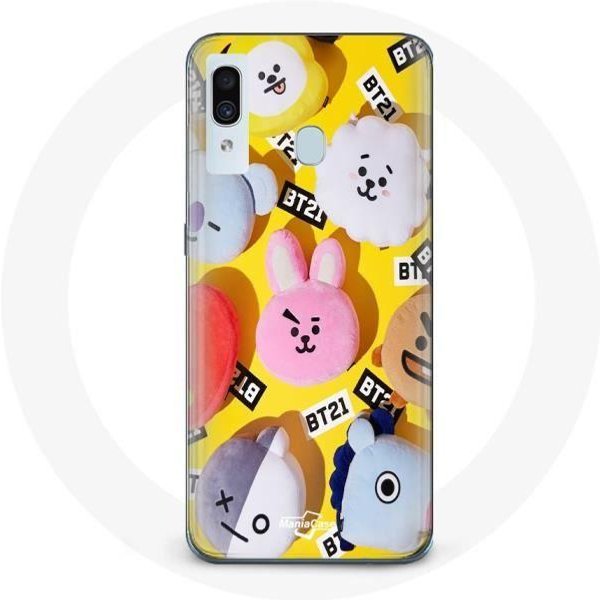 Funda Para Samsung Galaxy A20E BTS Bangtan Sonyeondan BT21 Tata Chimmy Cooky Rj Shooky Koya Mang Y Van-image