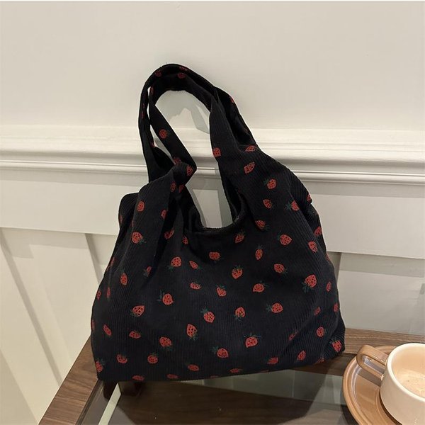 Bolso Tote Nuevo Bolso De Almacenamiento Gran Capacidad Un Hombro Casual Personalidad Simple Bolso De Lona-image