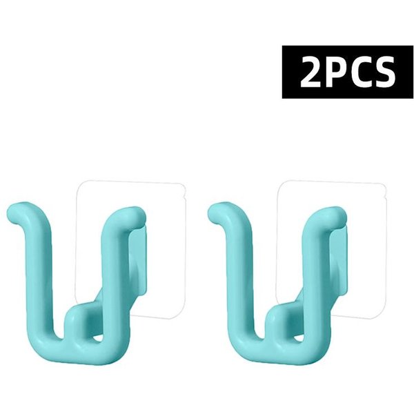 Estante Para Zapatillas Autoadhesivo Para BañO, Gancho Simple Para Zapatillas, Escurridor Para Inodoro, Montado En La Pared, Gancho De Almacenamiento Para Dormitorio, Estante Para Secar Zapatos-image