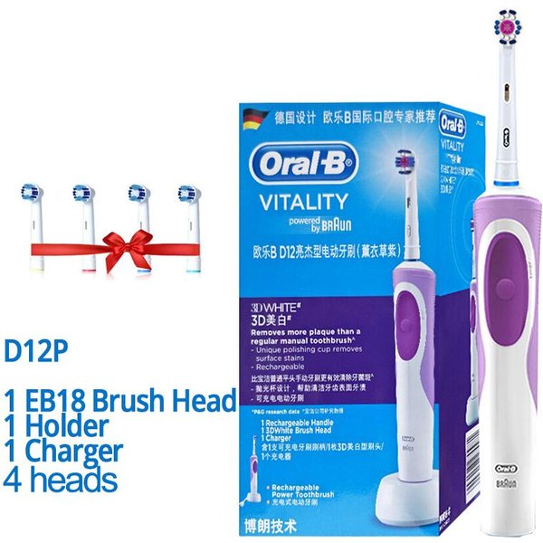 Elektryczna Szczoteczka Do ZęBóW Oral B Vitality DorosłA Szczoteczka Do ZęBóW Szczoteczki Do ZęBóW Importowane-image