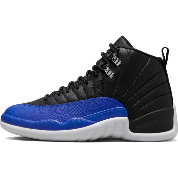 Zapatillas Air Jordan 12 Retro Hyper Royal Para Mujer Negro Plata MetáLico Blanco AO6068-004 42.5-image