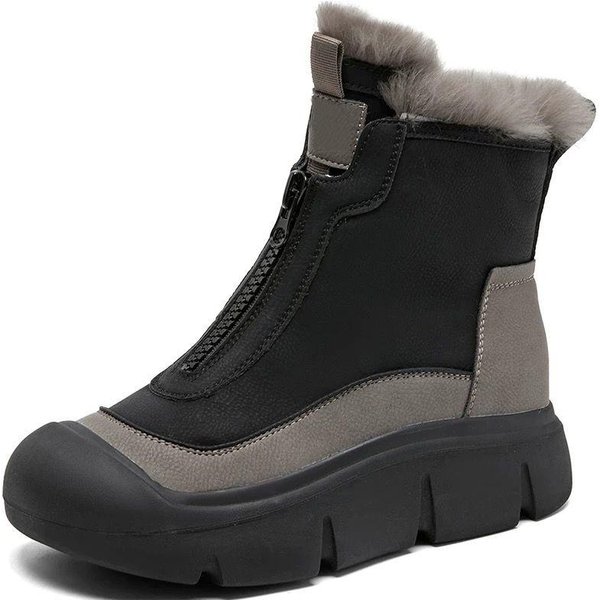 Nowe Zimowe Damskie ŚNiegowce BawełNiane Buty KróTkie Buty Damskie CiepłE Botki 35-image