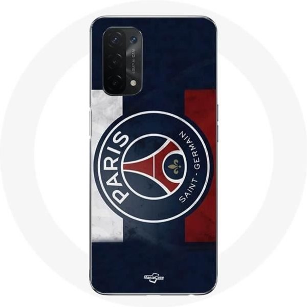 Funda - Maniacase - Oppo A54 5G - Bandera Paris Saint Germain - Flexible - Deportiva-image