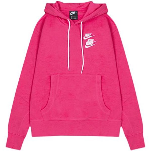 Bluzy Nike MęSkie Czerwone RóżOwe Z Kapturem ŚRednie Regularne L-image