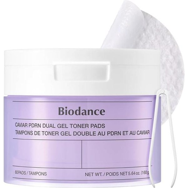 Biodance Caviar Pdrn PodwóJne ŻElowe PłAtki TonizująCe 160G 60 Szt.-image