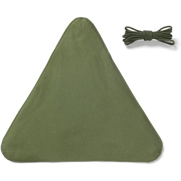Tela Para Taburete Triangular Plegable Tela Para Silla De Camping Plegable Asiento PortáTil Para Silla De Pesca Para Camping Pesca Senderismo JardineríA Y Gray-image