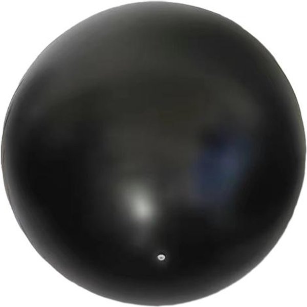 Mini Pelota De Pilates De 25 Cm Yoga Entrenamiento Del Core Fisioterapia Pelota De Ejercicio PequeñA Anti Estallido Antideslizante Pelota De Fitness Entrenamiento De Gimnasio En Casa Equipo De Pilates 25Cm Negro-image
