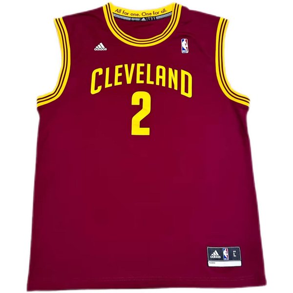 ColaboracióN Adidas X NBA Cleveland Cavaliers Kyrie Irving Logo 2 Estampado Cuello Redondo Sin Mangas Camiseta De Baloncesto Camiseta Unisex 7818A-327-ANR1515 XL-image