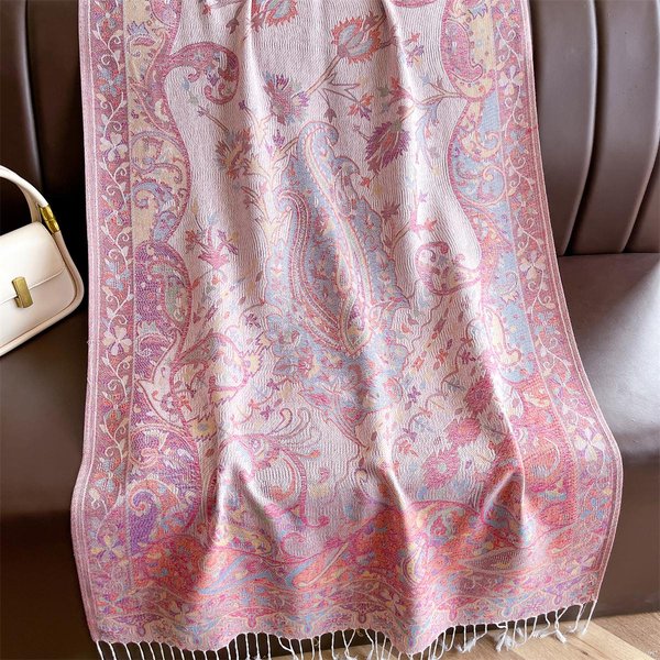 Luksusowy Szal ŻAkardowy Damski WzóR Pasley Chusty Pashmina Ponczo PodróżNe CiepłY Koc Zimowy Bufanda Szal Damskie Szale 70X180Cm-image