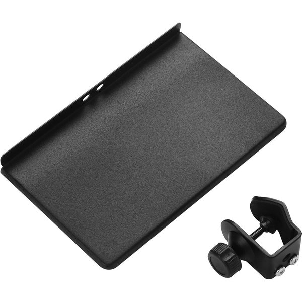 Soporte Universal Para MicróFono, Bandeja Con Abrazadera, Material MetáLico Con Abrazadera De Montaje Negro-image