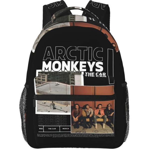 Mochila GráFica De ÁLbum Musical Retro Rock Arctic Monkeys Para Estudiantes NiñOs NiñAs Bolso Para Libros Bolso Escolar Infantil Bolso De Hombro Para Hombres Mujeres One Size-image