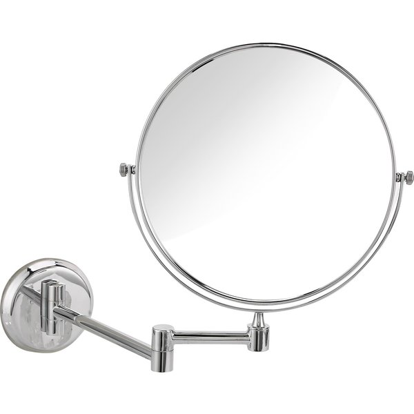 Espejo De Maquillaje De Pared BañO Elegante Electrochapado Accesorio Espejo CosméTico-image