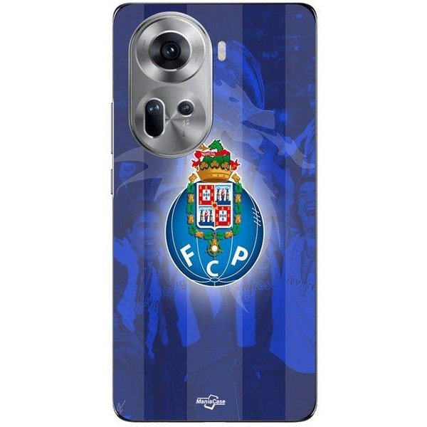 Coque De TéLéPhone - Maniacase - Oppo Reno 11 5G - Silicone - Souple - Motif Porto Negro-image