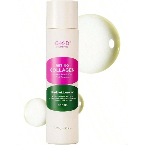 CKD Retino Collagen First Essence 150Ml, Esencia Facial Diaria De HidratacióN Profunda Con Retinol Y ColáGeno, Promueve La Firmeza, ExfoliacióN Suave White-image