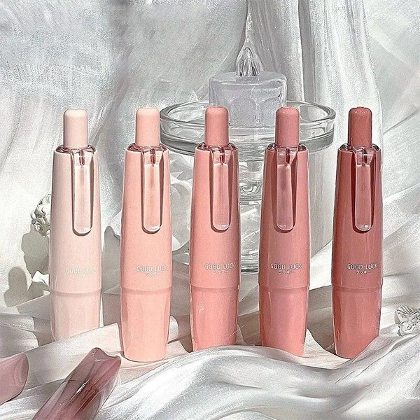 5 Unids/Set Cintas Correctoras De Color Degradado Cinta Correctora Tipo Prensa Kawaii Para Suministros De Oficina Y Escuela Color Rosa-image