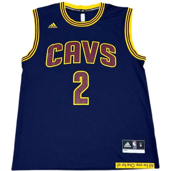 Adidas Jersey Sin Mangas De La NBA Collaboration Kyrie Cavaliers 2, Unisex, Azul Marino, 7818A-CVW-AEB1515 L Brown-image