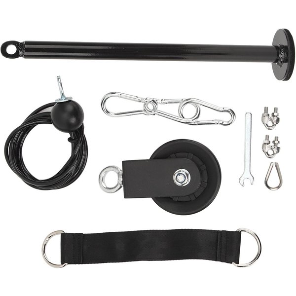 Sistema De Poleas De Cable Con Peso Sistema De Poleas De Peso Para Gimnasio Polea LAT Lift Para Fitness Equipo De Fitness Para Gimnasio En Casa DIY-image