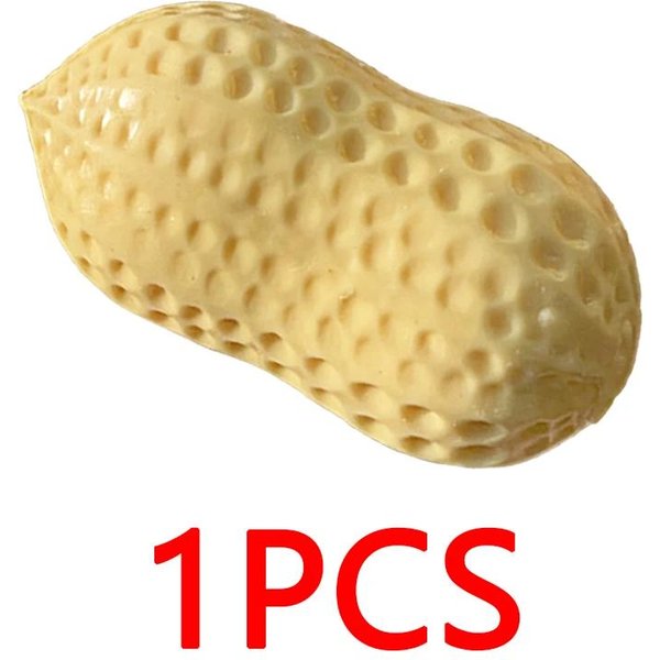 11 CM PiłEczka Antystresowa Orzeszek ChrupiąCa PiłEczka Do ŚCiskania MięKka Zabawka MaśLana W Dotyku Zabawka Fidget Asmr Sensoryczna Anty Stresowa Zabawki Powolny OdbióR Beige-image