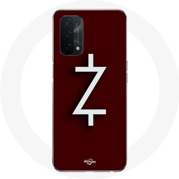 Funda - Ozark - Oppo A54 5G - Flexible - Logo Z - Roja Y Blanca Blanco-image