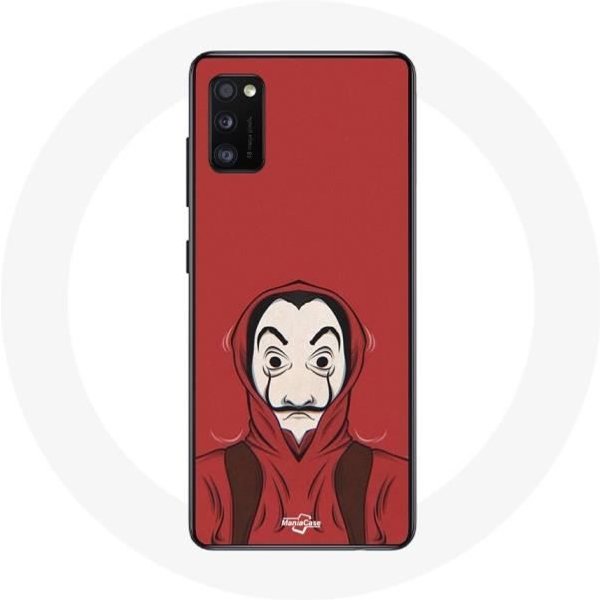 Funda - La Casa De Papel - Samsung Galaxy S20 Plus - Flexible - Roja - MáScara De Dalí-image