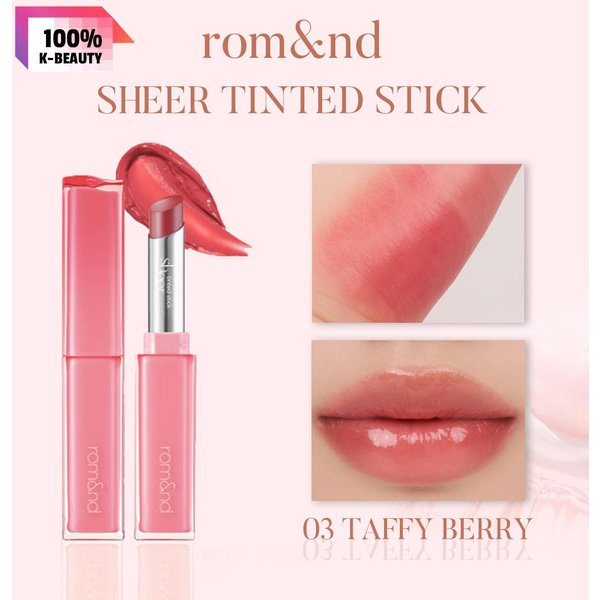 Rom&nd Romand Sheer Tinted Stick 2G/0.07Oz (7 Opciones De Color) Pink-image