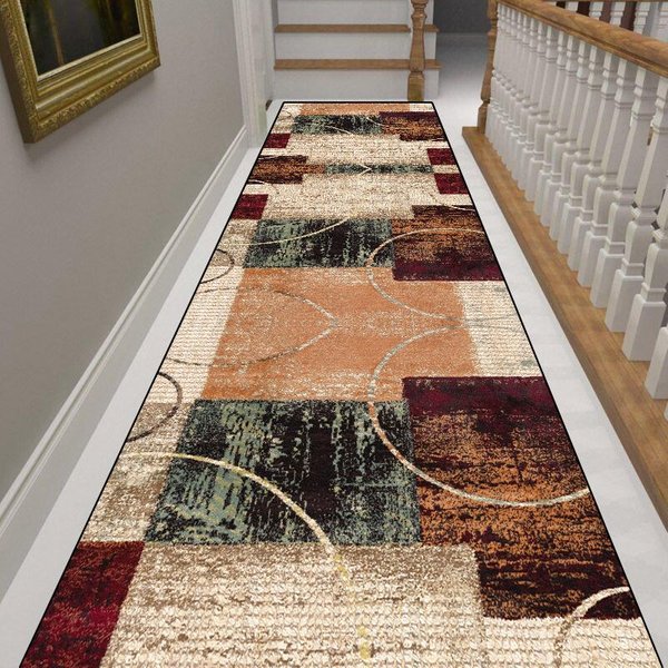 Alfombras Pasilleras Para DecoracióN De Pasillo Sala De Estar Hogar Alfombras De Piso Para Pasillo DecoracióN De Entrada De Lujo Alfombra Larga De ÁRea 90X200Cm 35.4X78In-image