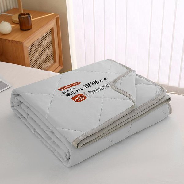 EdredóN Ligero De Verano, Suave, Aire Acondicionado, EdredóN/Manta Para Cuatro Estaciones, AlgodóN Lavado De Grado A, EdredóN Para Cama Individual O Doble 100X150Cm 1Pc-image