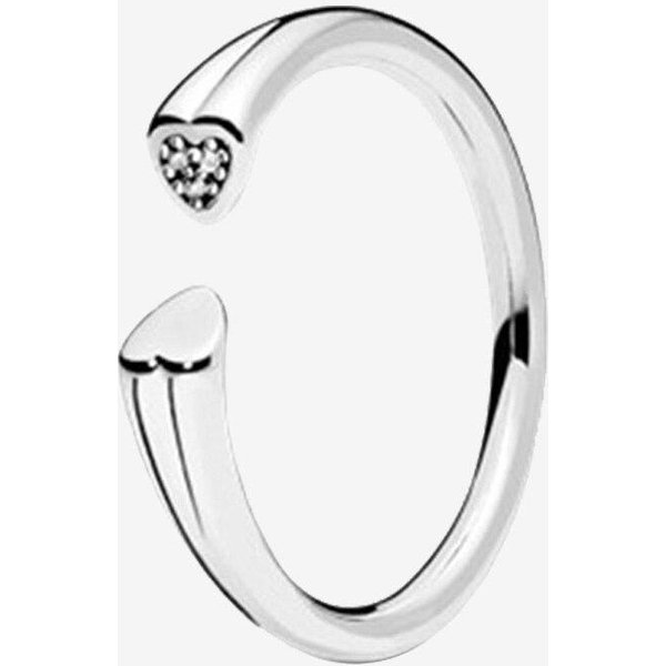 Nuevo Anillo De Plata De Ley 925 Con Forma De CorazóN Abierto Brillante Y Cristal Para Mujer, Regalo De Fiesta De Boda, JoyeríA De Moda 7-image