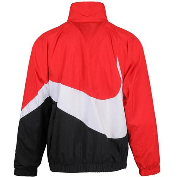 Kurtki Nike MęSkie KołNierz StojąCy Umiarkowane Inne AR3133-657 L Red-image