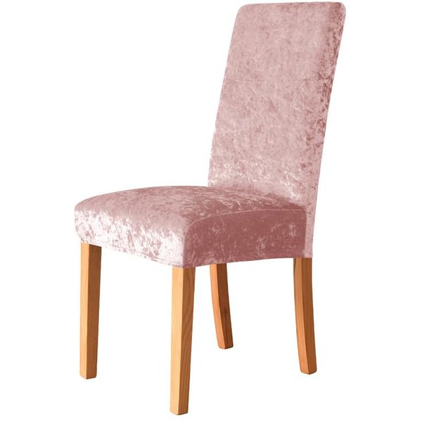 Tela De Terciopelo Brillante De Color SóLido Fundas De Silla Baratas TamañO Universal Fundas De Silla EláSticas Funda De Asiento Fundas Protectoras Para Comedor 1Pc Chair Cover-image
