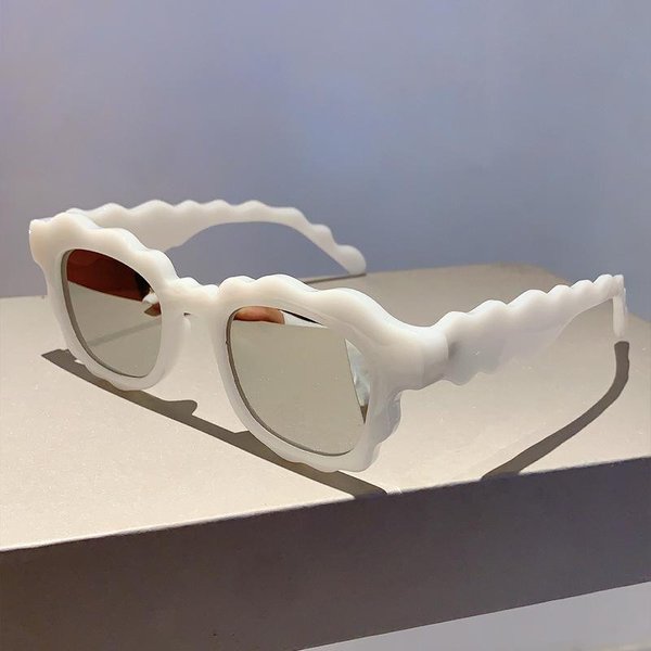 Gafas De Sol Rosas Vintage De DiseñAdor De Lujo Para Mujer Hombre Tendencia Punk Ola Flor Lindas Sexy Gafas Populares De Sol-image