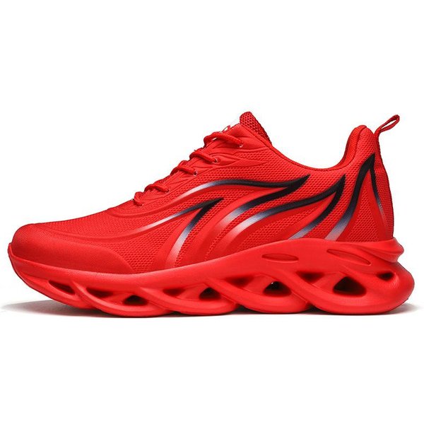 Zapatillas De Moda Para Hombre Zapatillas De Malla Zapatos Casuales Con Cordones Zapatos Para Hombre Ligeros Zapatos Vulcanizados Zapatillas Para Caminar Zapatos De Hombre 46-image