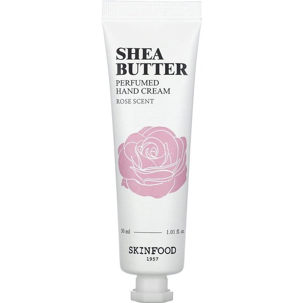 Skinfood, Crema De Manos Perfumada De Manteca De Karité, Rosa, 30Ml (1,01 Onzas LíQuidas)-image