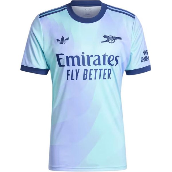 Adidas Originals Arsenal 24/25 Trzecia Koszulka Koszulka PiłKarska MęSka Niebieska M White-image