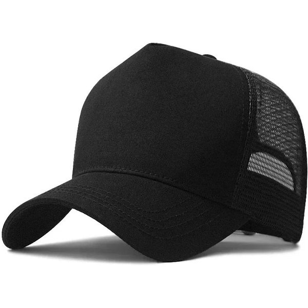 Talla Grande XXL 60-65 Cm Gorra De BéIsbol De Malla Primavera Verano Exterior Ajustable Snapback De Copa Alta Informal ProteccióN Solar Gorra De Pico De Pato L 56-60Cm Gray-image