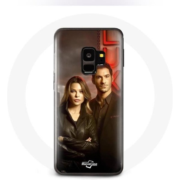 Funda Samsung Galaxy S9 Chloe Decker Y Lucifer Morningstar-image