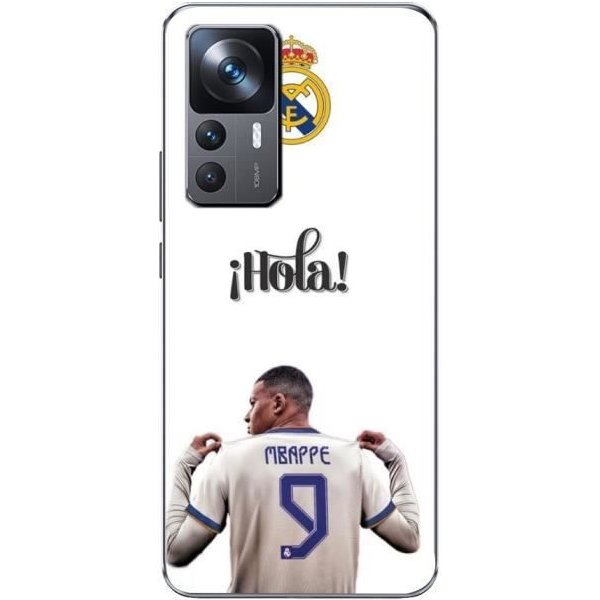Coque Maniacase Pour Xiaomi 12T Pro Kylian Mbappe Real Madrid 9 Hola-image