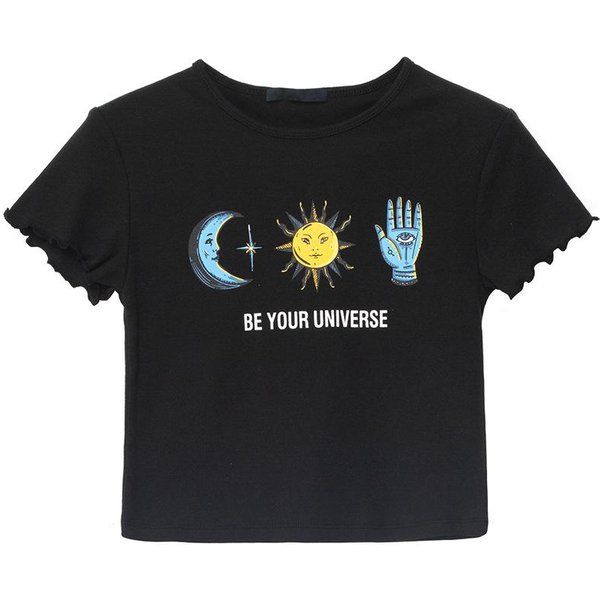 Camiseta De Verano Nueva Ajustada De Manga Corta Para Mujer Estilo Coreano Little Daisy Top Para Estudiante 2XL Gray-image