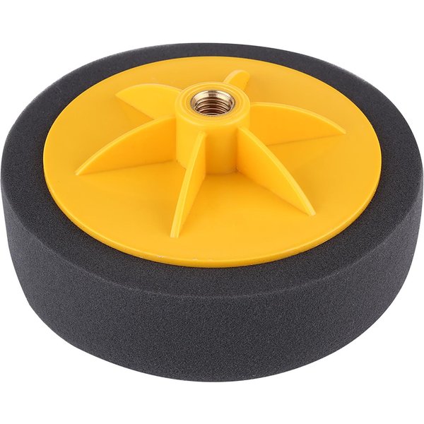 Kit De Almohadillas De Encerado Para Pulir Ruedas De Esponja De 6 Pulgadas Y 15 Cm, Herramienta Para Pulidora De AutomóViles, Color Negro-image