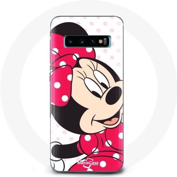 Funda Para Samsung Galaxy S10 Plus Minnie Mouse Dibujo Animado Lindo-image