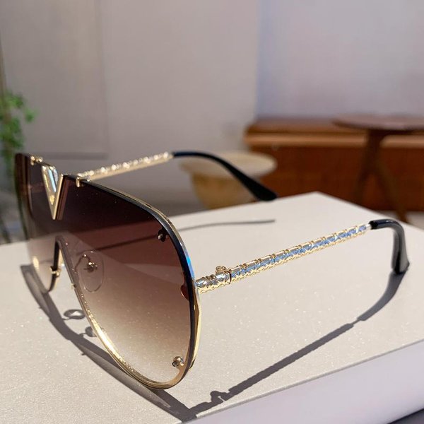 Gafas De Sol Piloto Kammpt Para Hombres Mujeres Vintage Oversize Con Patas De Metal Tendencia DiseñAdor Gafas Para Exteriores As Picture Shows White-image