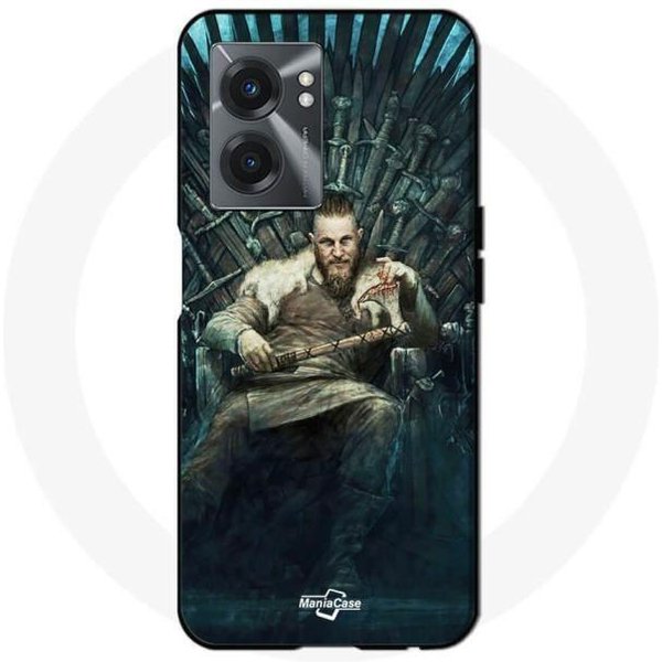 Funda - Maniacase - Realme V23 - Flexible - Negro - Vikings Juego De Tronos-image