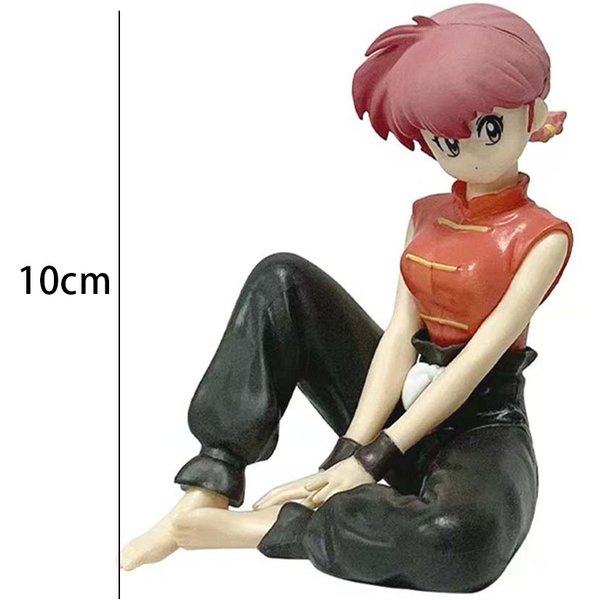 Vendido Original Banpresto Ranma 1/2 Tiempo De RelajacióN Champú Tendou Akane Ranma Figura De PVC Modelo Coleccionista Figura De Juguete-image