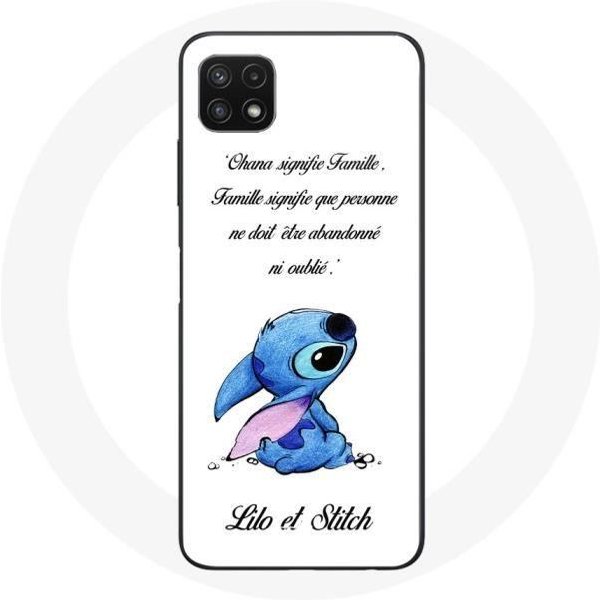 Funda - Lilo Y Stitch - Samsung Galaxy A22 5G - Flexible - ProteccióN - Blanco Blanco-image