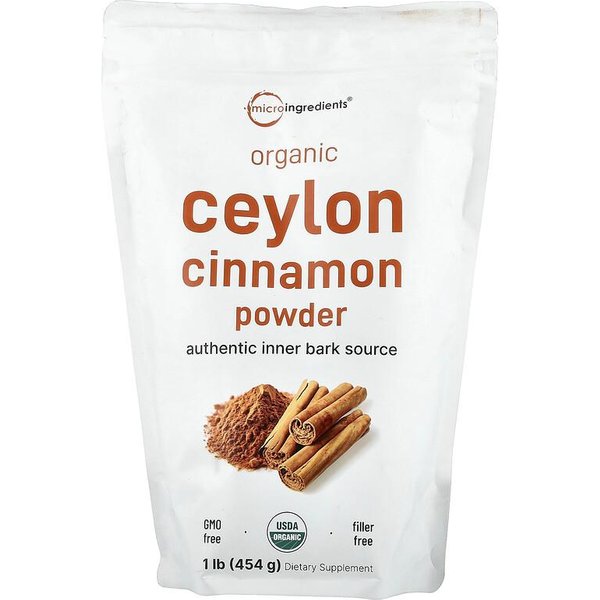 Canela De CeiláN OrgáNica En Polvo, 1 Lb (454 Gramos)-image