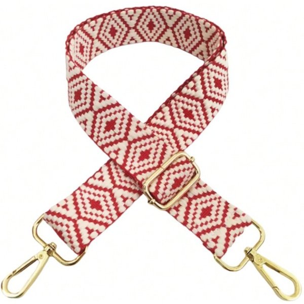 Pasek Do Torby Na Ramię, Pasek Crossbody, Regulowany Poszerzony Pasek Na Ramię, Pasek Na Ramię 3,8 Cm, Haftowany Pasek Na Ramię-image