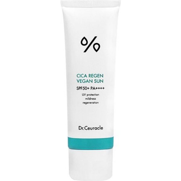 Dr.Ceuracle Cica Regen Protector Solar Vegano SPF50+ Pa++++ Protector Solar Hidratante 50Ml White-image